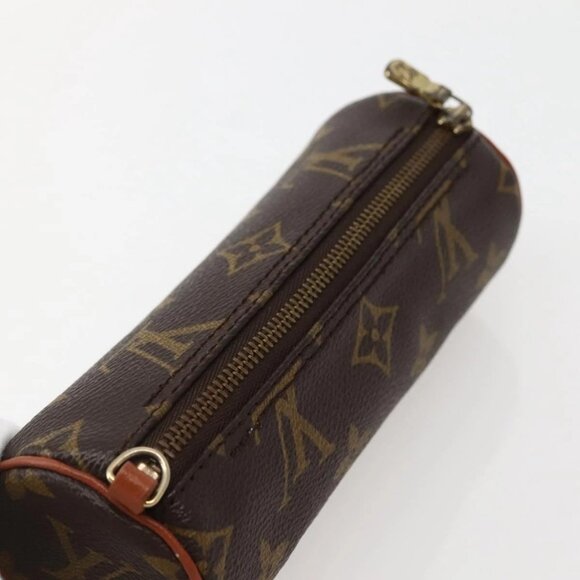 LOUIS VUITTON Monogram Papillon Pouch LV Auth - Picture 6 of 15